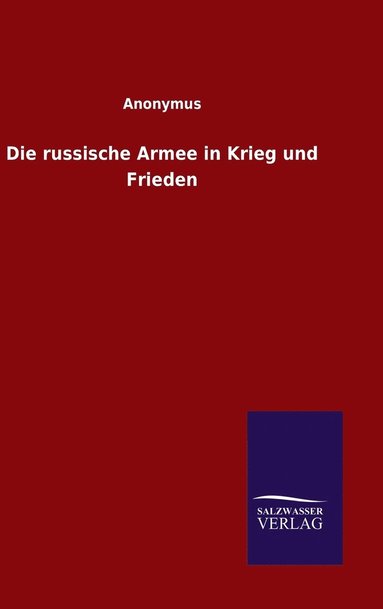 bokomslag russische Armee in Krieg und Frieden