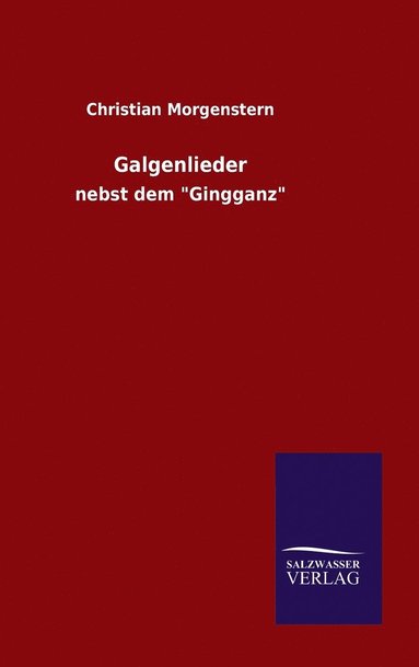 bokomslag Galgenlieder