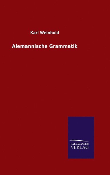 bokomslag Alemannische Grammatik