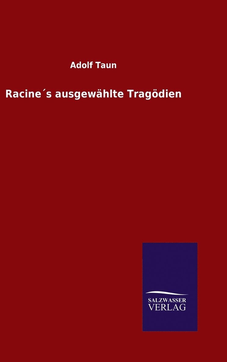 Racines ausgewhlte Tragdien 1