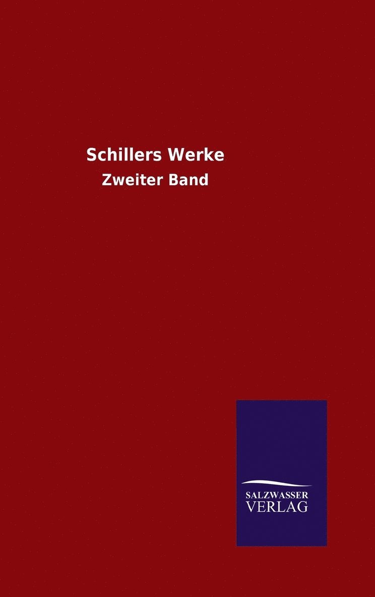 Schillers Werke 1