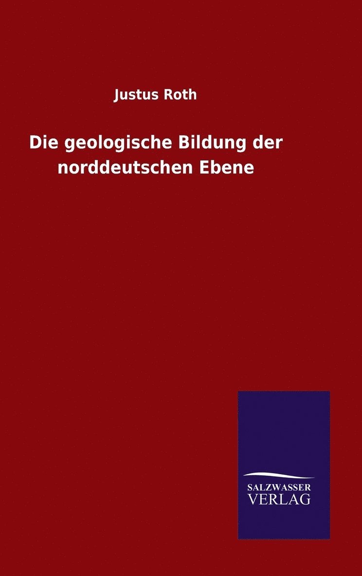 geologische Bildung der norddeutschen Ebene