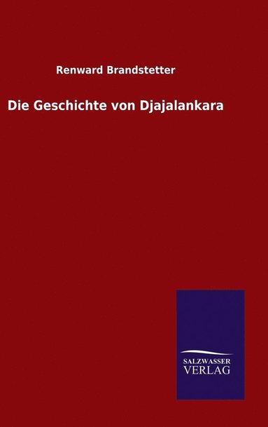 bokomslag Die Geschichte von Djajalankara