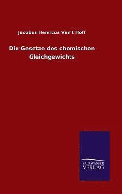 bokomslag Die Gesetze des chemischen Gleichgewichts