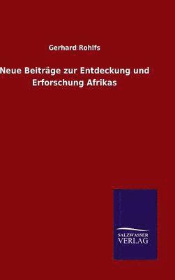 bokomslag Neue Beitrge zur Entdeckung und Erforschung Afrikas