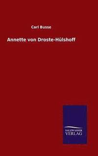 bokomslag Annette von Droste-Hlshoff