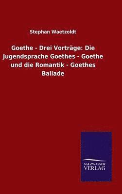 bokomslag Goethe - Drei Vortrge