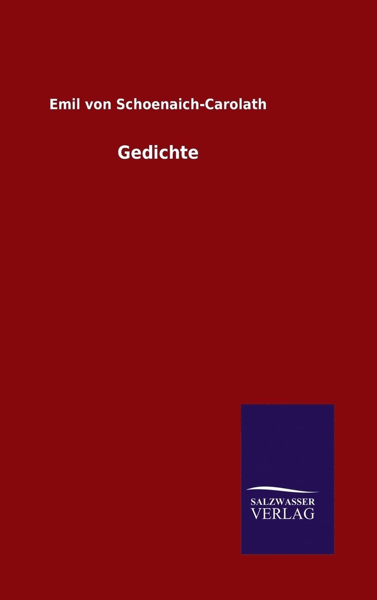 Gedichte 1