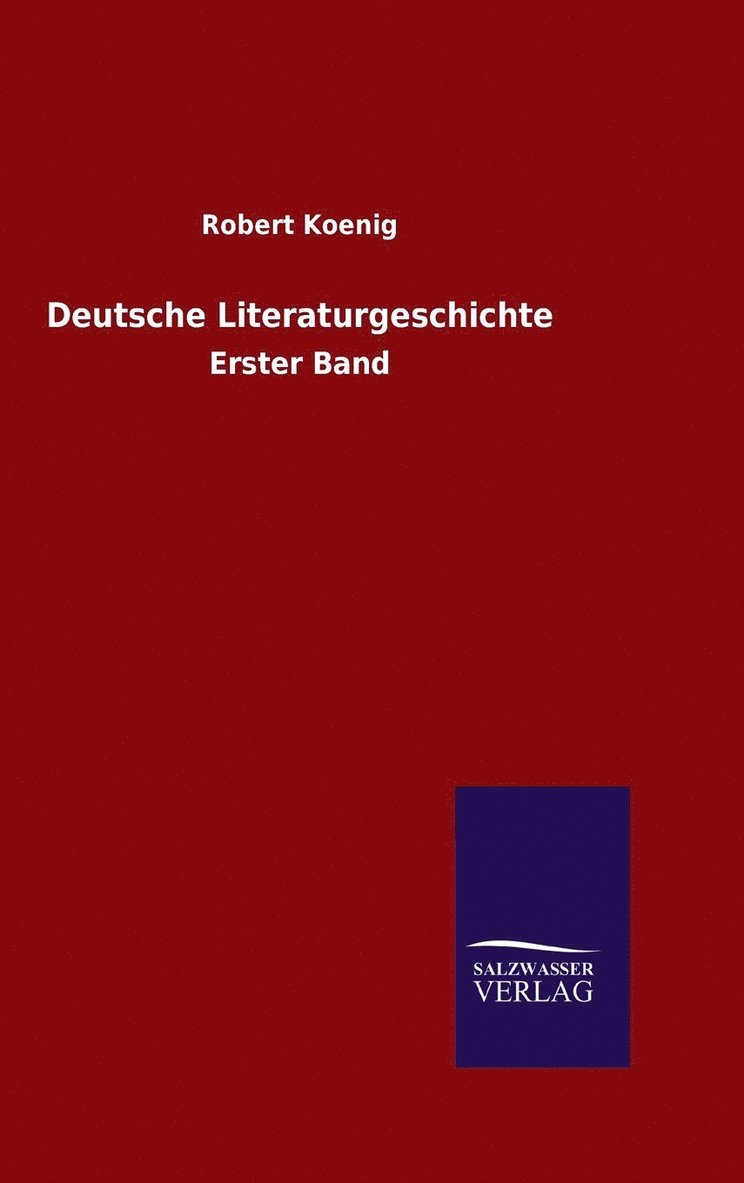 Deutsche Literaturgeschichte 1