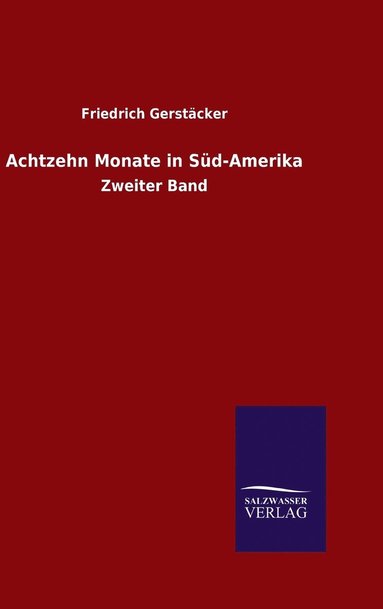 bokomslag Achtzehn Monate in Süd-Amerika
