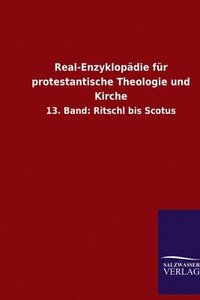 bokomslag Real-Enzyklopädie für protestantische Theologie und Kirche