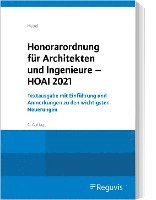 bokomslag Honorarordnung für Architekten und Ingenieure - HOAI 2021