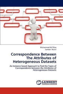 bokomslag Correspondence Between The Attributes of Heterogeneous Datasets