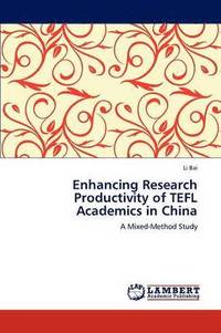 bokomslag Enhancing Research Productivity of TEFL Academics in China