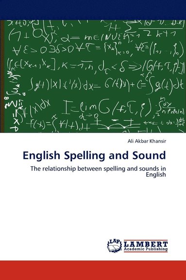 bokomslag English Spelling and Sound