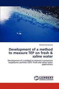 bokomslag Development of a Method to Measure Tep on Fresh & Saline Water