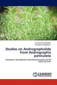 bokomslag Studies on Andrographolide from Andrographis Paniculata