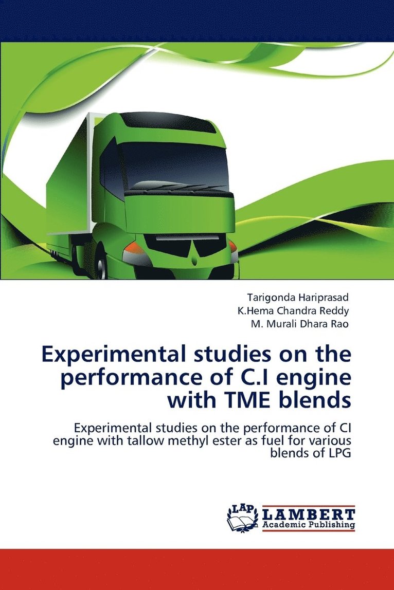Experimental studies on the performance of C.I engine with TME blends 1