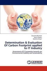 bokomslag Determination & Evaluation of Carbon Footprint Applied to It Industry