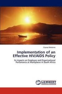 bokomslag Implementation of an Effective HIV/AIDS Policy