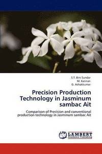 bokomslag Precision Production Technology in Jasminum Sambac Ait
