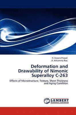 Deformation and Drawability of Nimonic Superalloy C-263 1