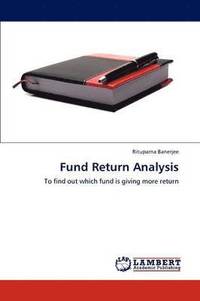 bokomslag Fund Return Analysis