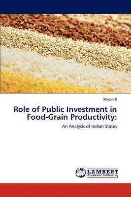 bokomslag Role of Public Investment in Food-Grain Productivity