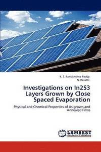 bokomslag Investigations on In2s3 Layers Grown by Close Spaced Evaporation