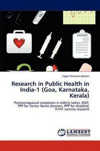 bokomslag Research in Public Health in India-1 (Goa, Karnataka, Kerala)