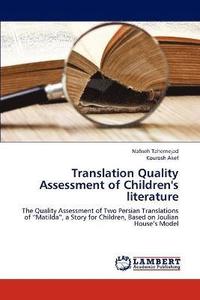 bokomslag Translation Quality Assessment of Children's Literature