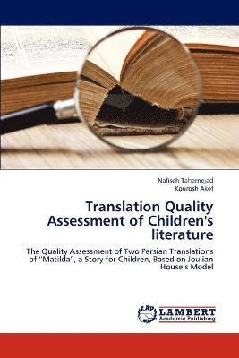 Translation Quality Assessment of Children's Literature 1