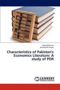 bokomslag Characteristics of Pakistan's Economics Literature