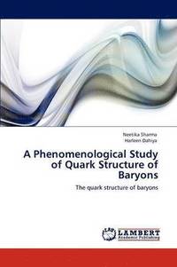 bokomslag A Phenomenological Study of Quark Structure of Baryons