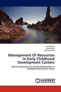 bokomslag Management Of Resources In Early Childhood Development Centers