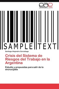 bokomslag Crisis del Sistema de Riesgos del Trabajo En La Argentina