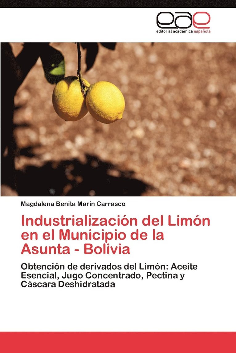 Industrializacion del Limon En El Municipio de La Asunta - Bolivia 1