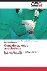 bokomslag Consideraciones Anestesicas
