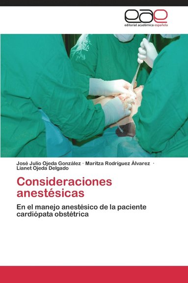 bokomslag Consideraciones Anestesicas