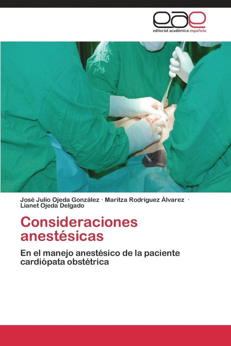 Consideraciones Anestesicas 1