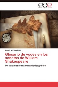 bokomslag Glosario de voces en los sonetos de William Shakespeare