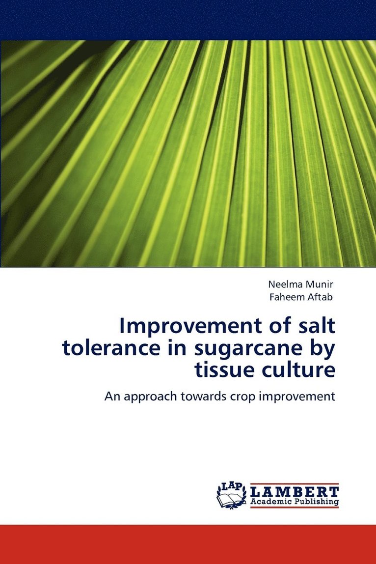 Improvement of salt tolerance in sugarcane by tissue culture 1