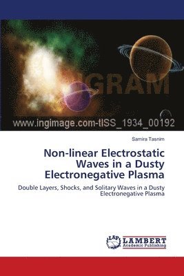 Non-linear Electrostatic Waves in a Dusty Electronegative Plasma 1