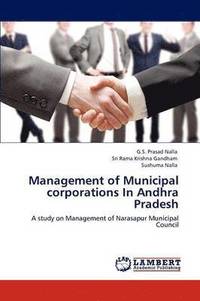 bokomslag Management of Municipal Corporations in Andhra Pradesh
