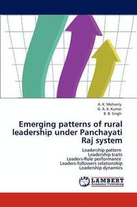 bokomslag Emerging Patterns of Rural Leadership Under Panchayati Raj System