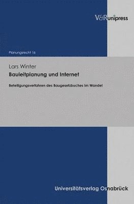 bokomslag Planungsrecht.