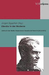 Jurgen Egyptien - Literatur in Der Moderne: Jahrbuch Der Walter-Hasenclever-Gesellschaft, Bd. 8 (2012/2013), Häftad