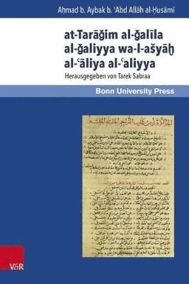 Aá,¥mad b. Aybak Ibn ad-DumyÄá¹­Ä", Aa,¥mad b. Aybak Ibn ad-DumyAa¹­A", Ad-Dumya?i, Tarek Sabraa - Mamluk Studies, Inbunden