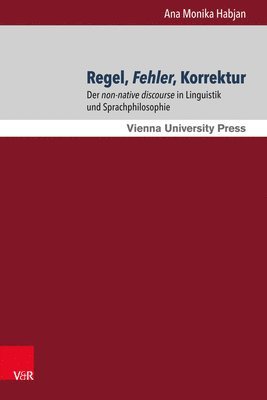 Ana Monika Habjan, Dr. Ana Monika Habjan - Regel, Fehler, Korrektur, Inbunden
