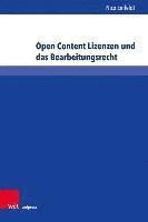 bokomslag Open Content Lizenzen und das Bearbeitungsrecht